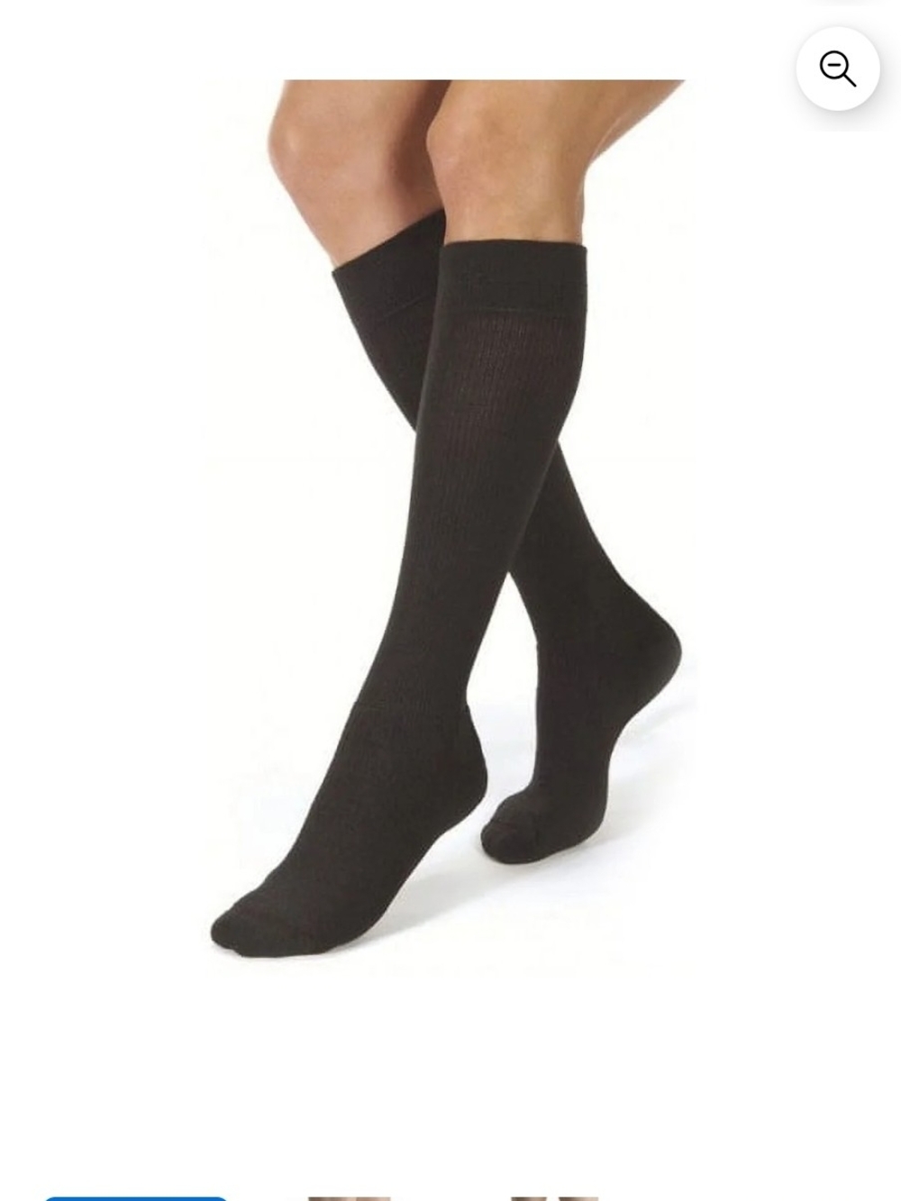 Jobst Relief Unisex Compression Knee-High Stocking in Black - NIB